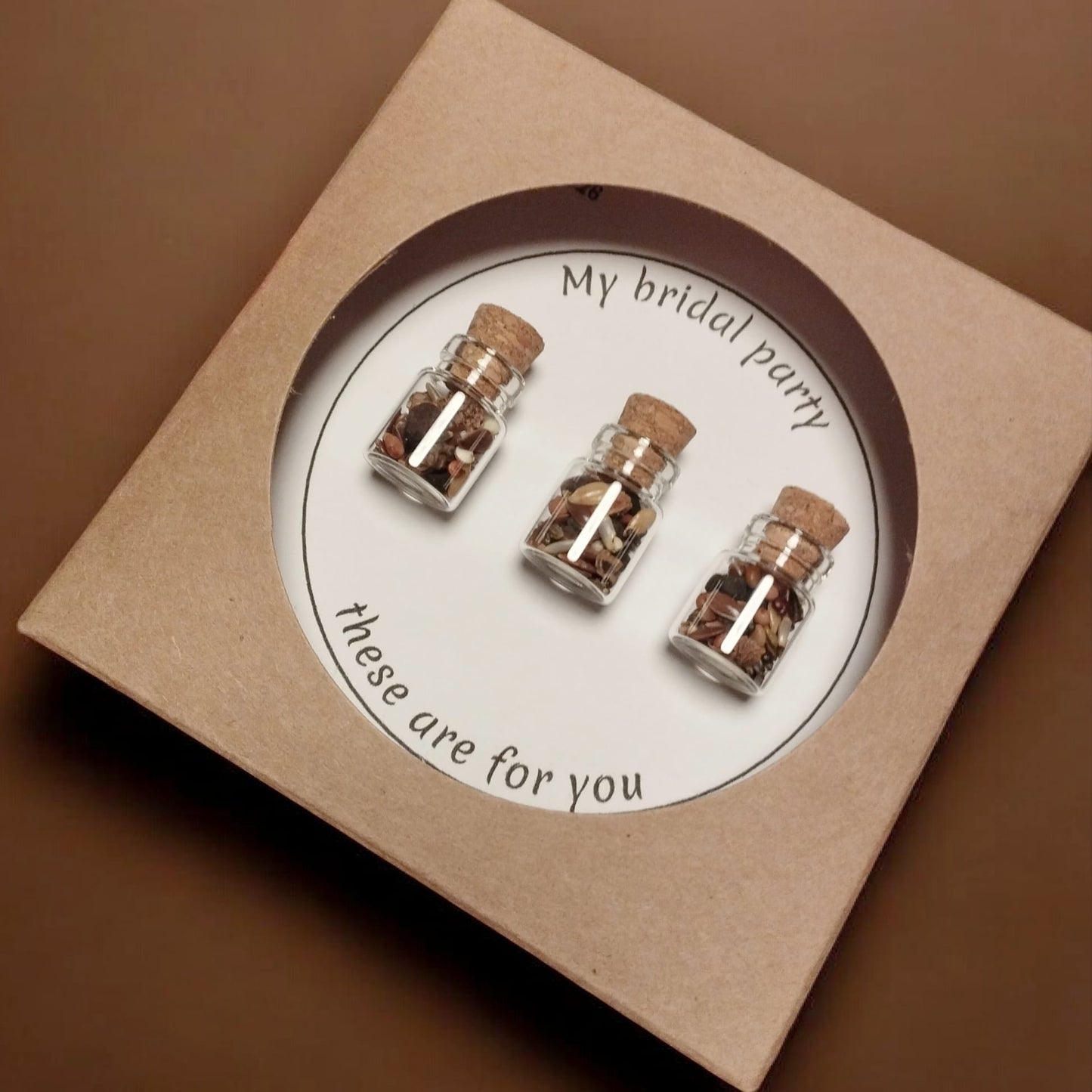 Personalised Table Favours