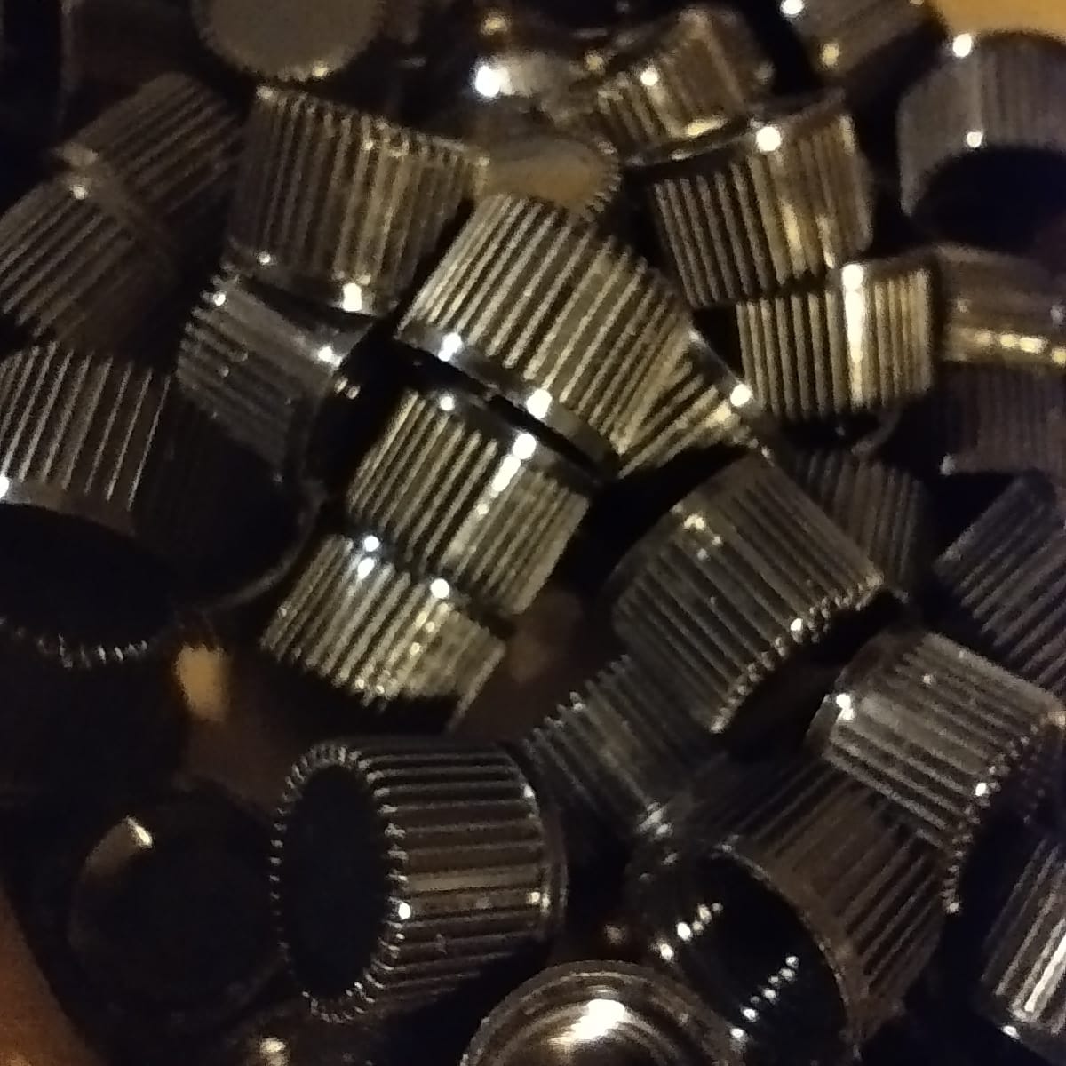 45-50 black screw lids