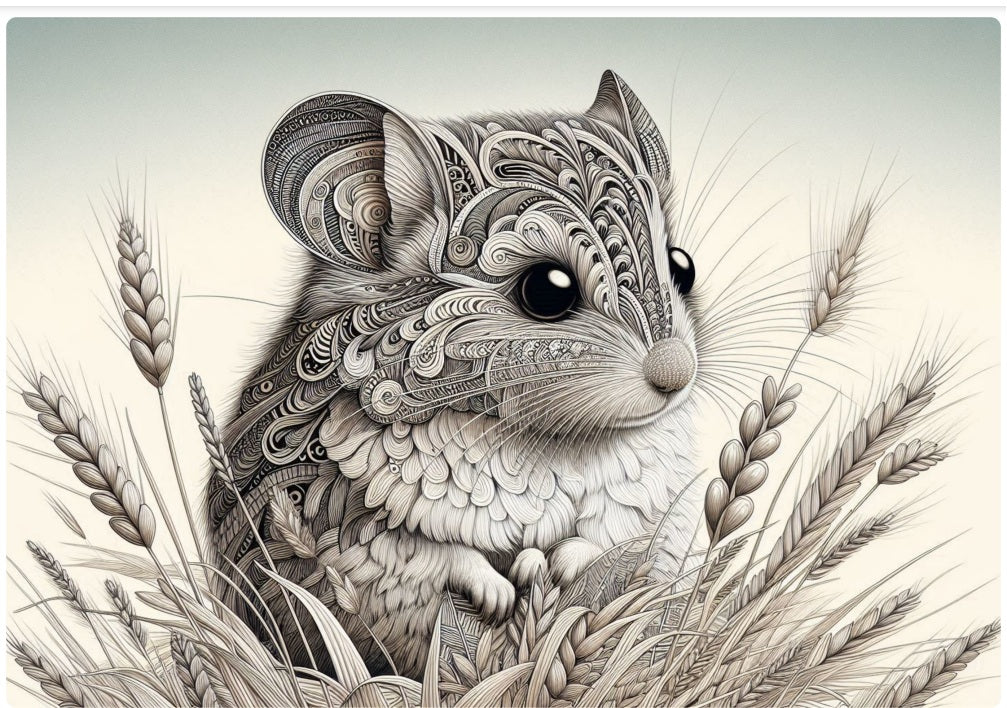 Plantable Colouring Puzzle