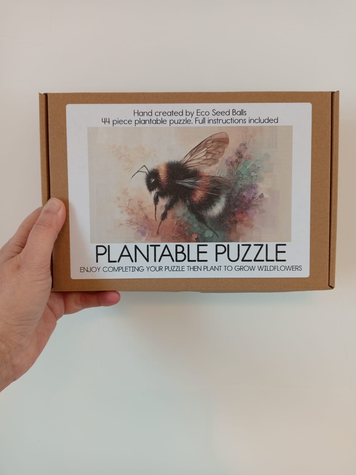 Plantable Puzzle Bee
