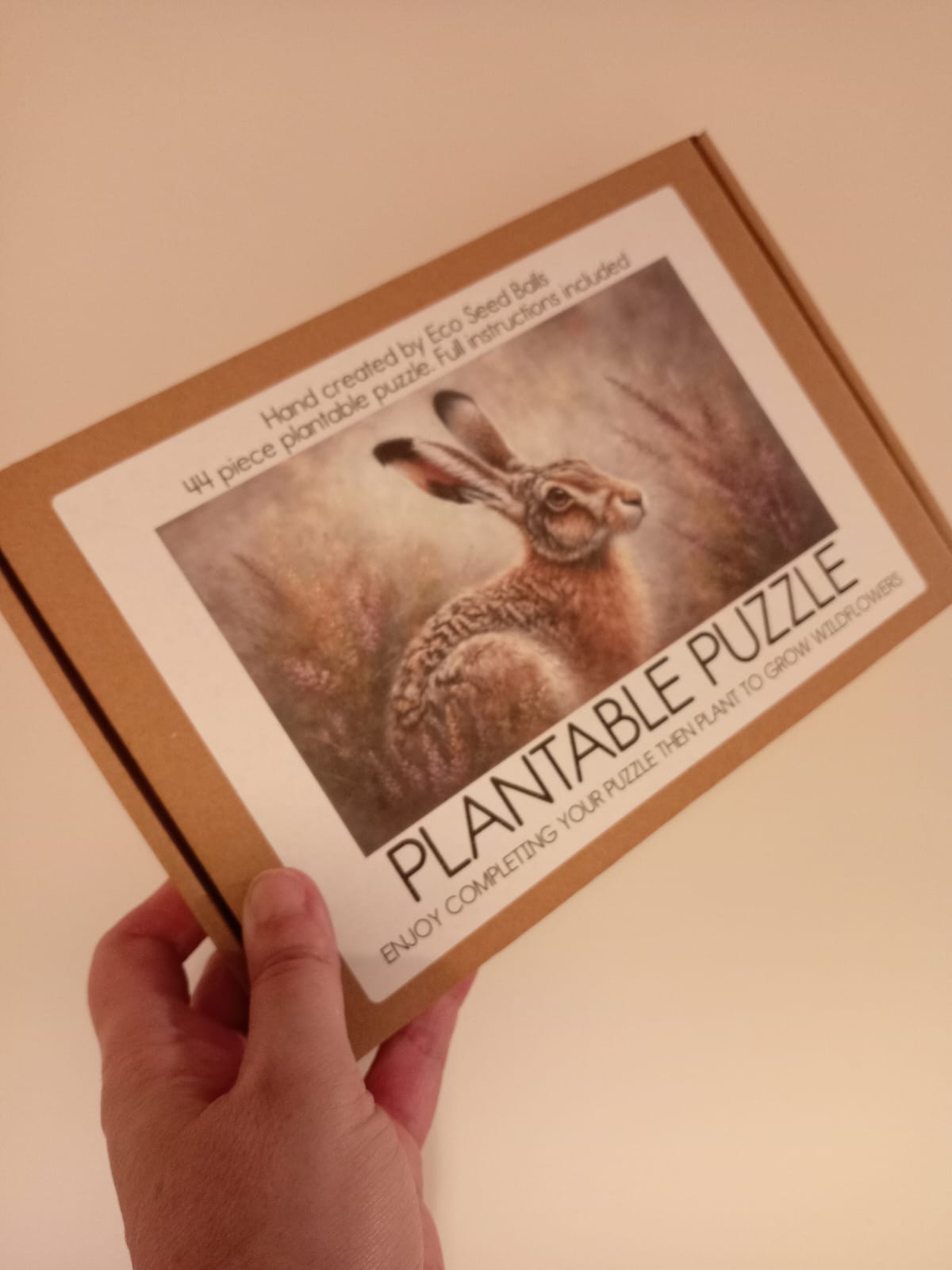 Plantable Puzzle Hare