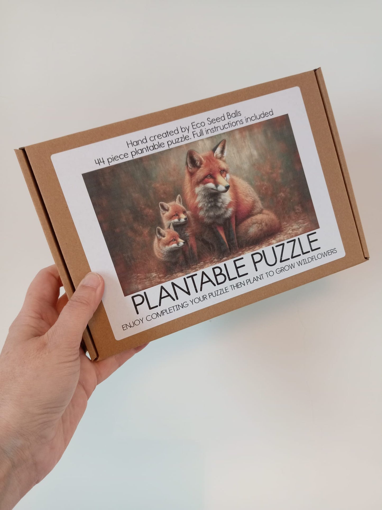 Plantable Puzzle Fox