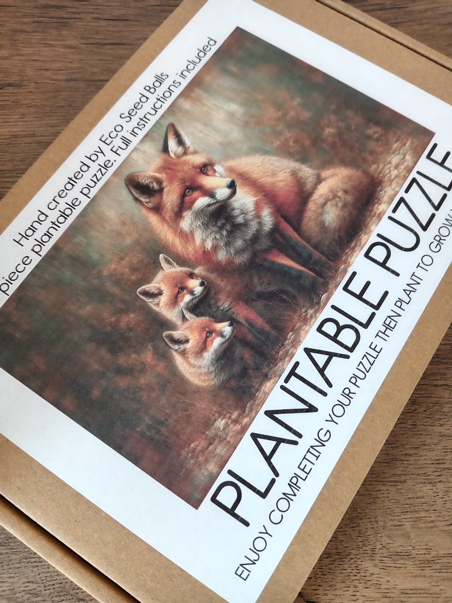 Plantable Puzzle Fox