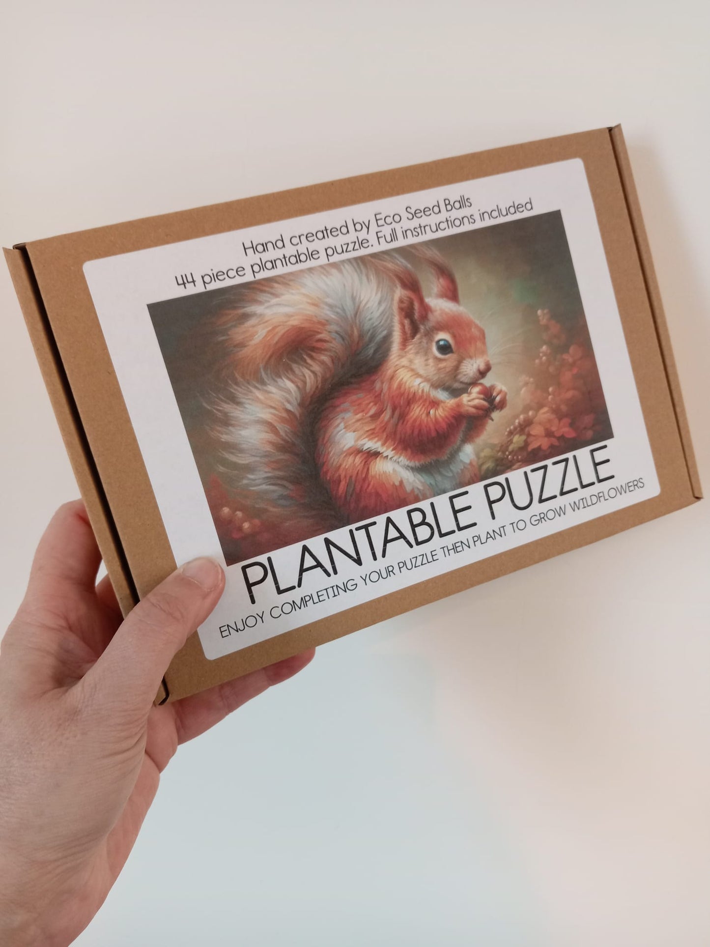 Plantable Puzzle Squirrel