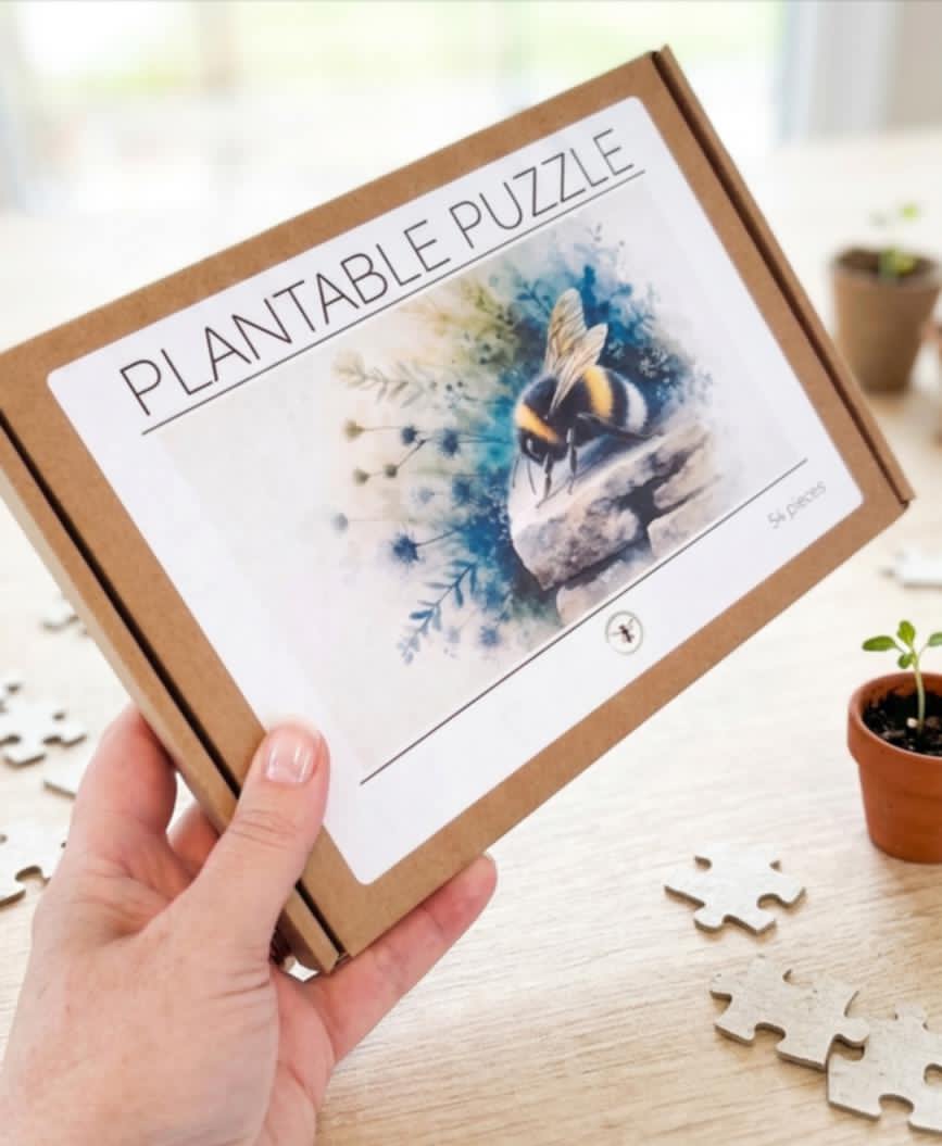 Bumble Bee Plantable Puzzle