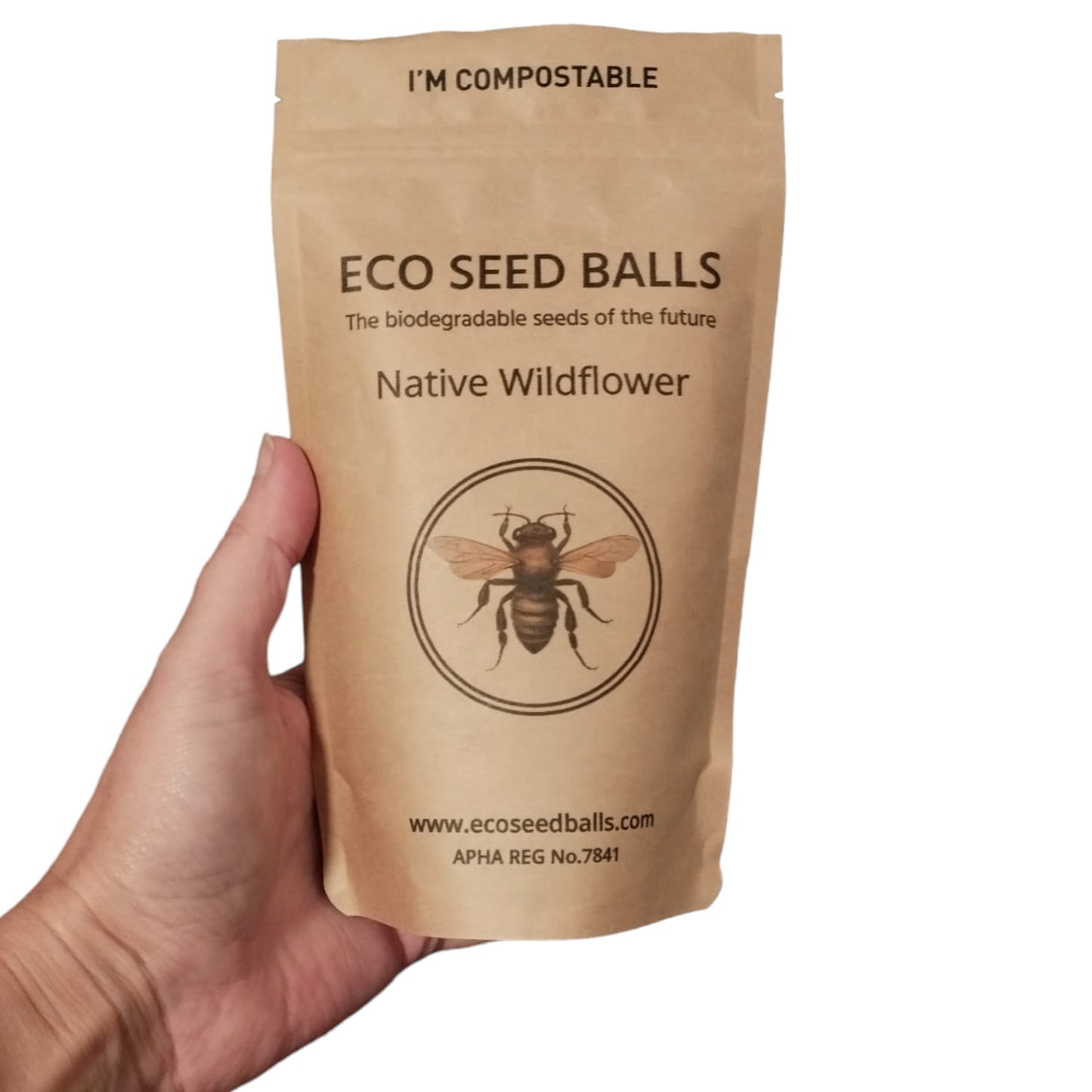 Native Wildflower bag of 50 Eco Seed Balls