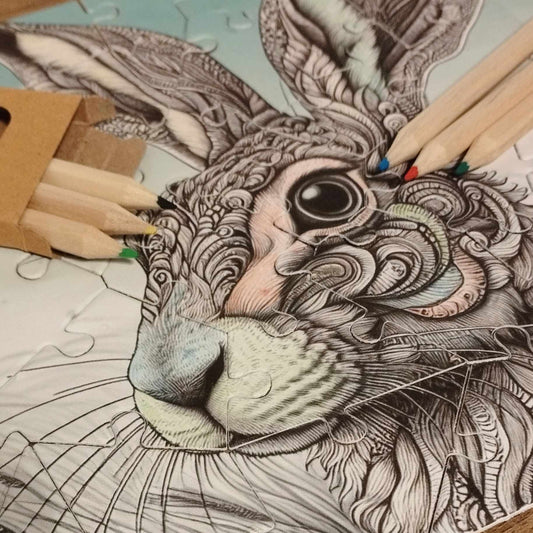 Plantable Colouring Puzzle