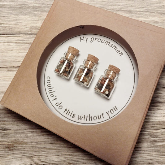Personalised Table Favours