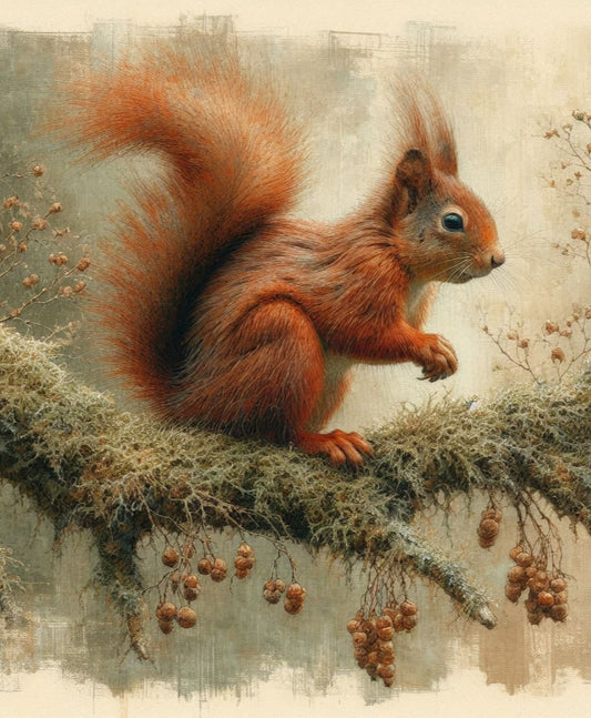 Plantable Cards Squirrel