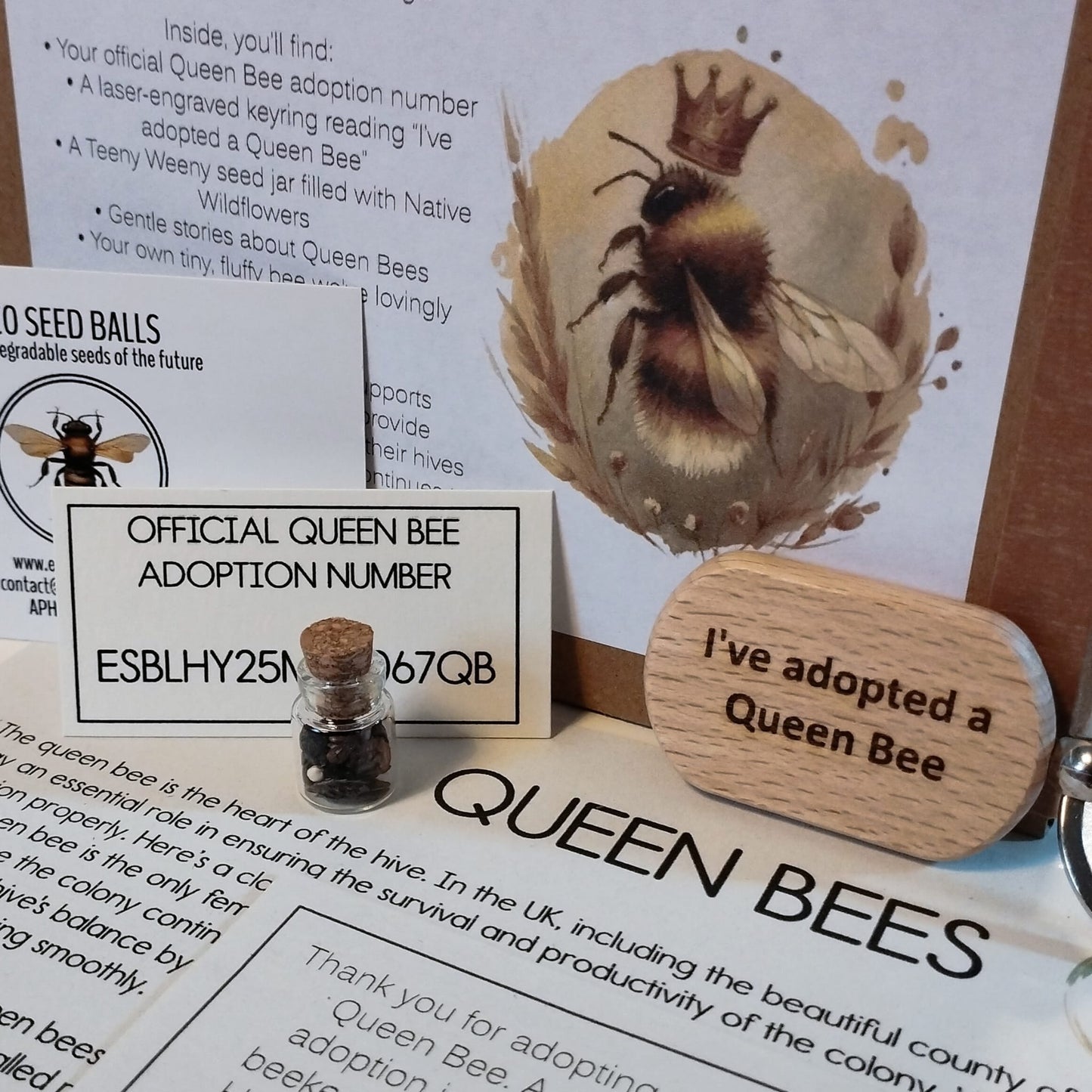 Adopt a Lincolnshire Queen Bee