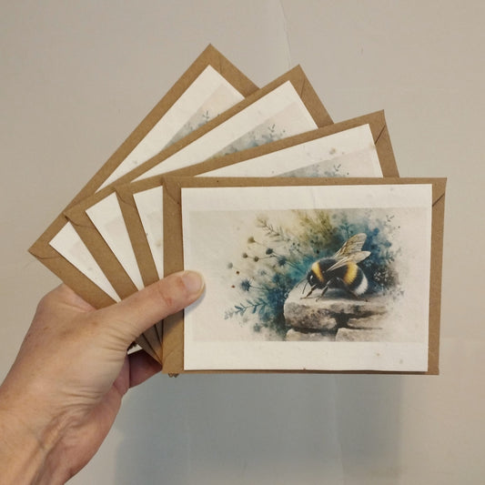 Plantable Cards Bee