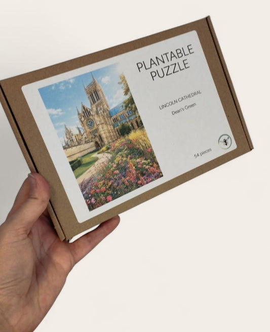 Lincoln Cathedral Dean's Green Plantable Puzzle