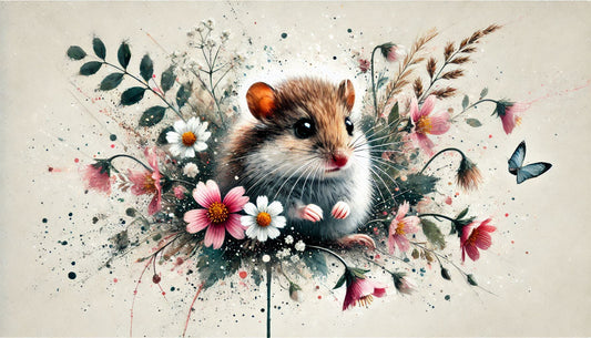 Plantable Puzzle 44 pieces DORMOUSE