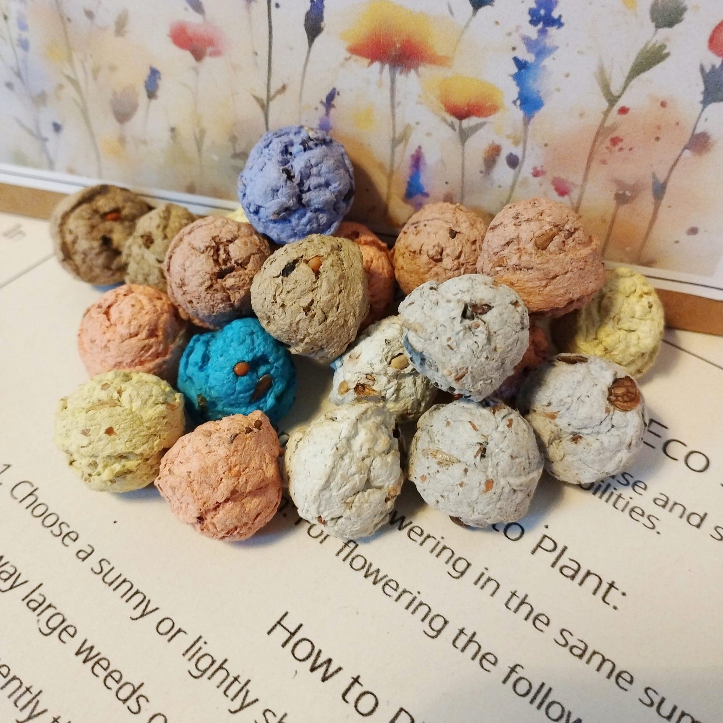 Eco Seed Balls Native Wildflower