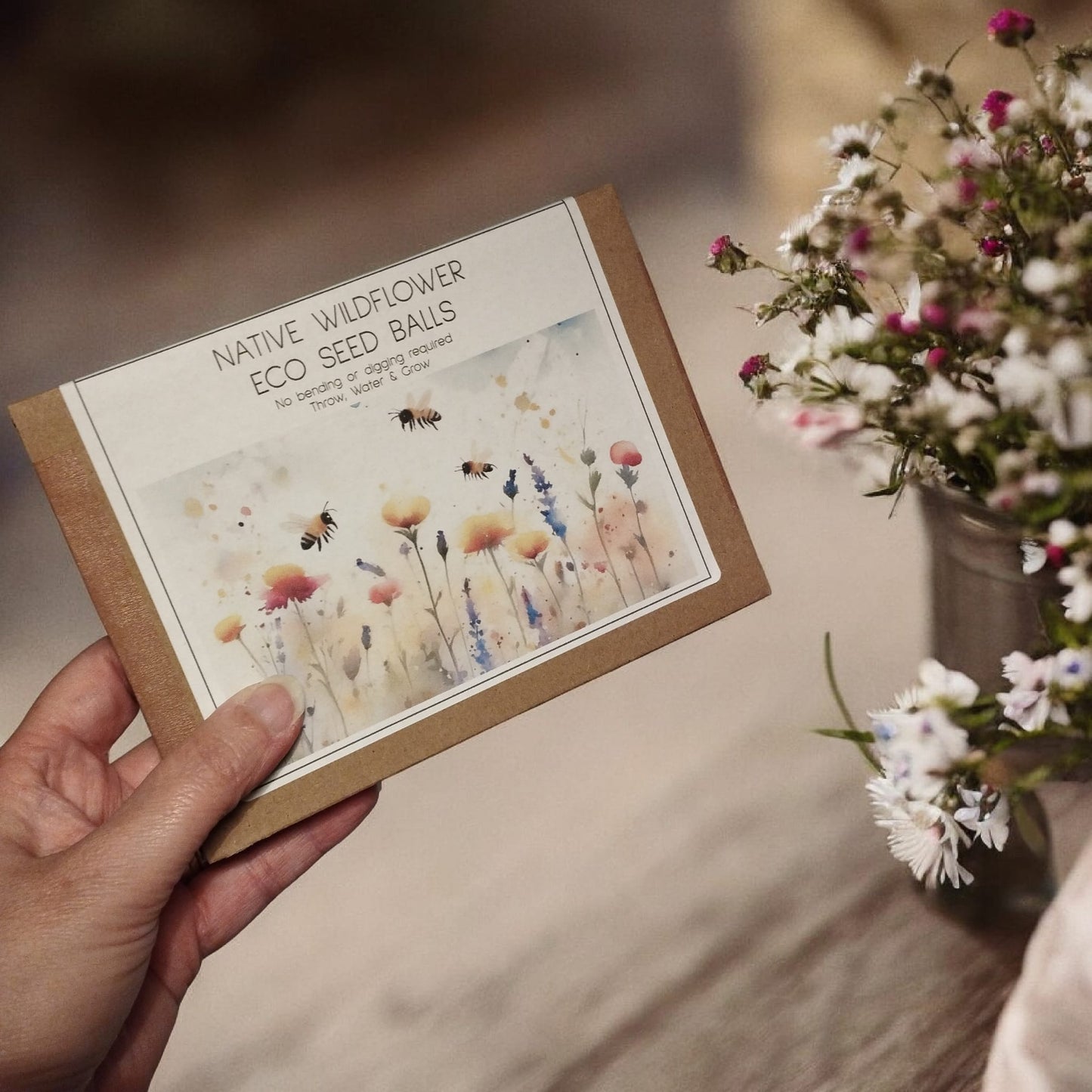 Eco Seed Balls Native Wildflower