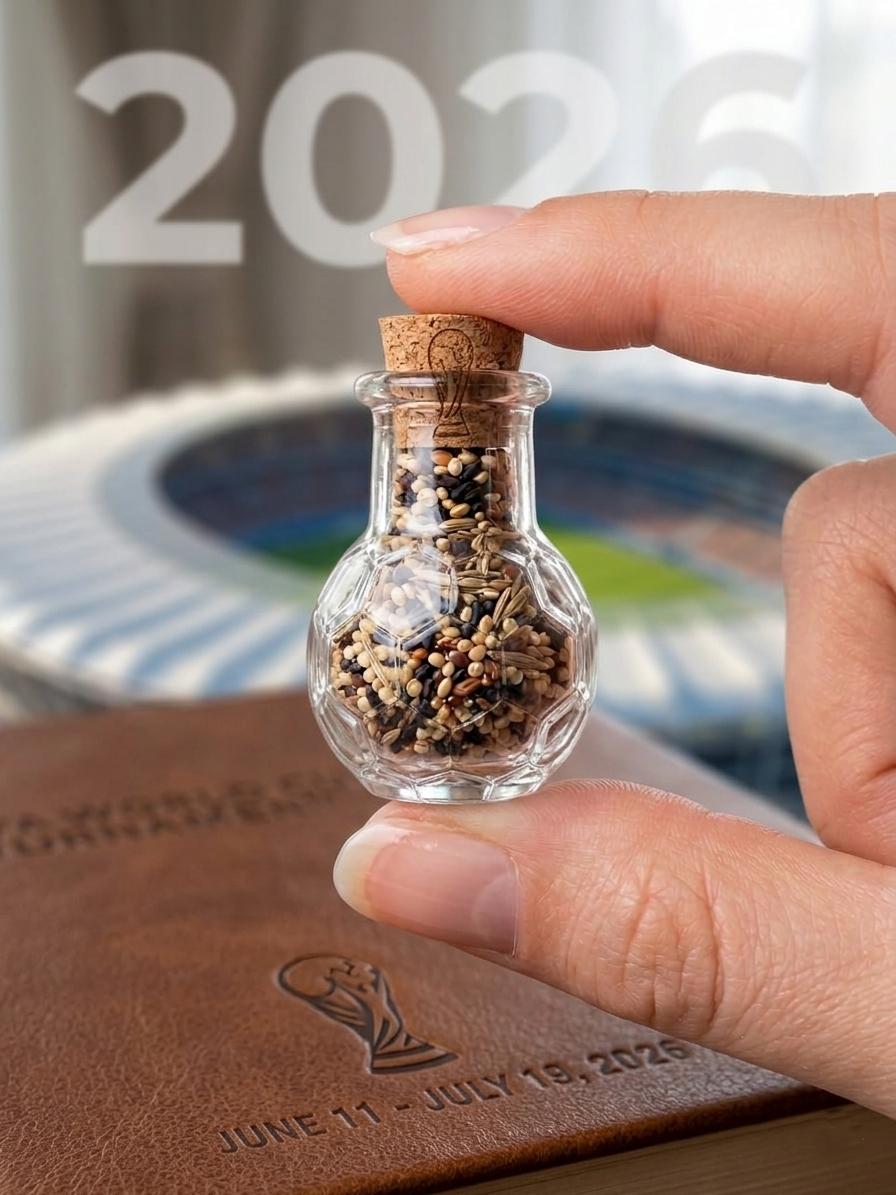 Football Shaped Teeny Weeny Seed Jars