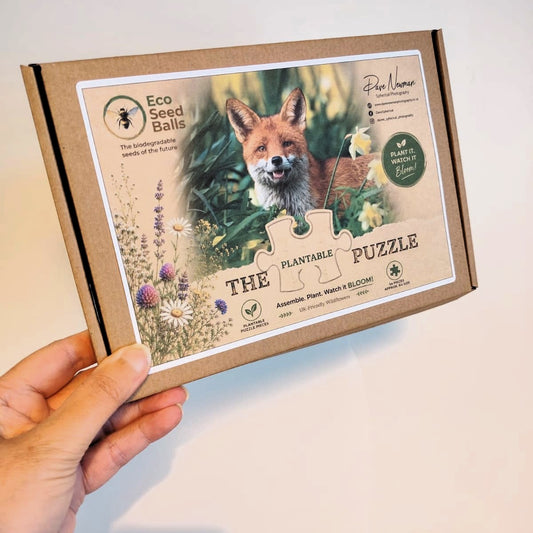 Fox Plantable Puzzle | Wildlife Photography by Dave Newman