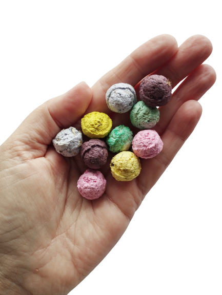 Butterfly box of 10 Eco Seed Balls