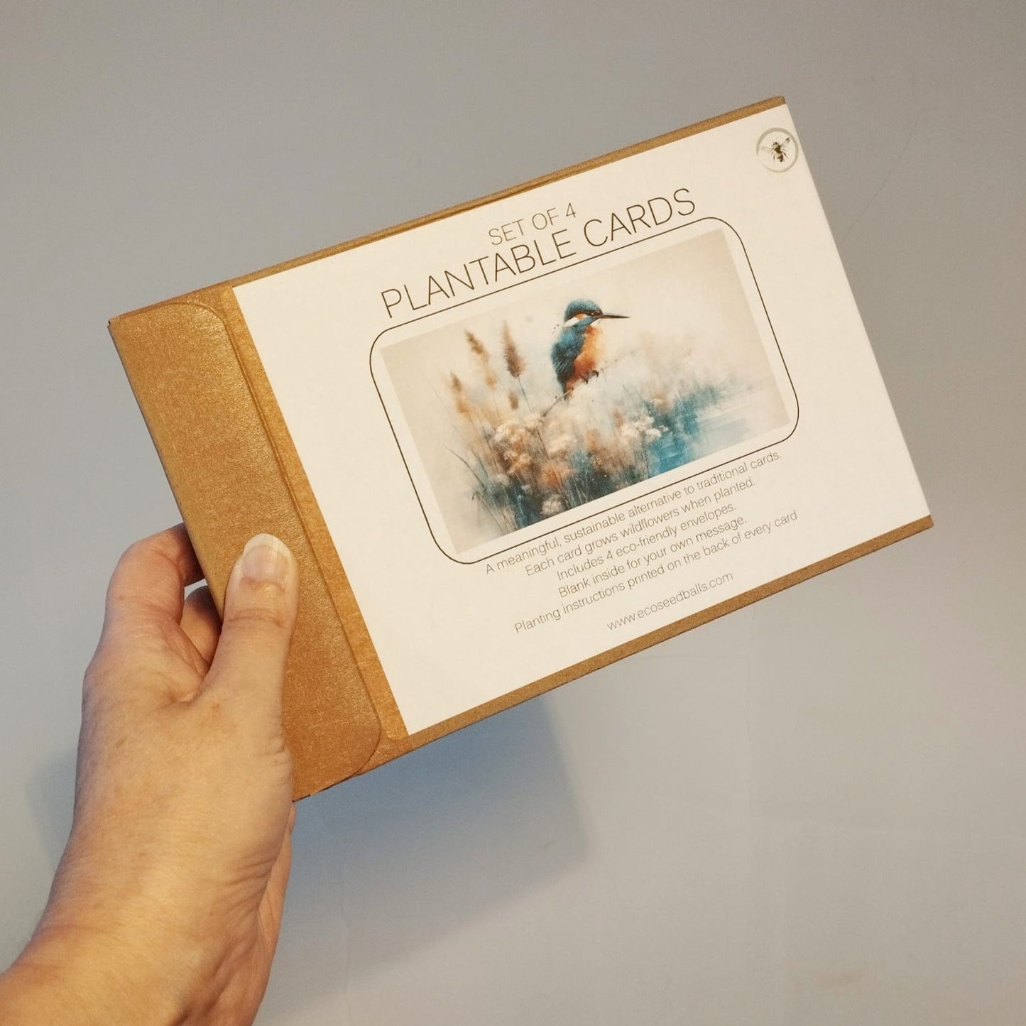 Plantable Cards Kingfisher