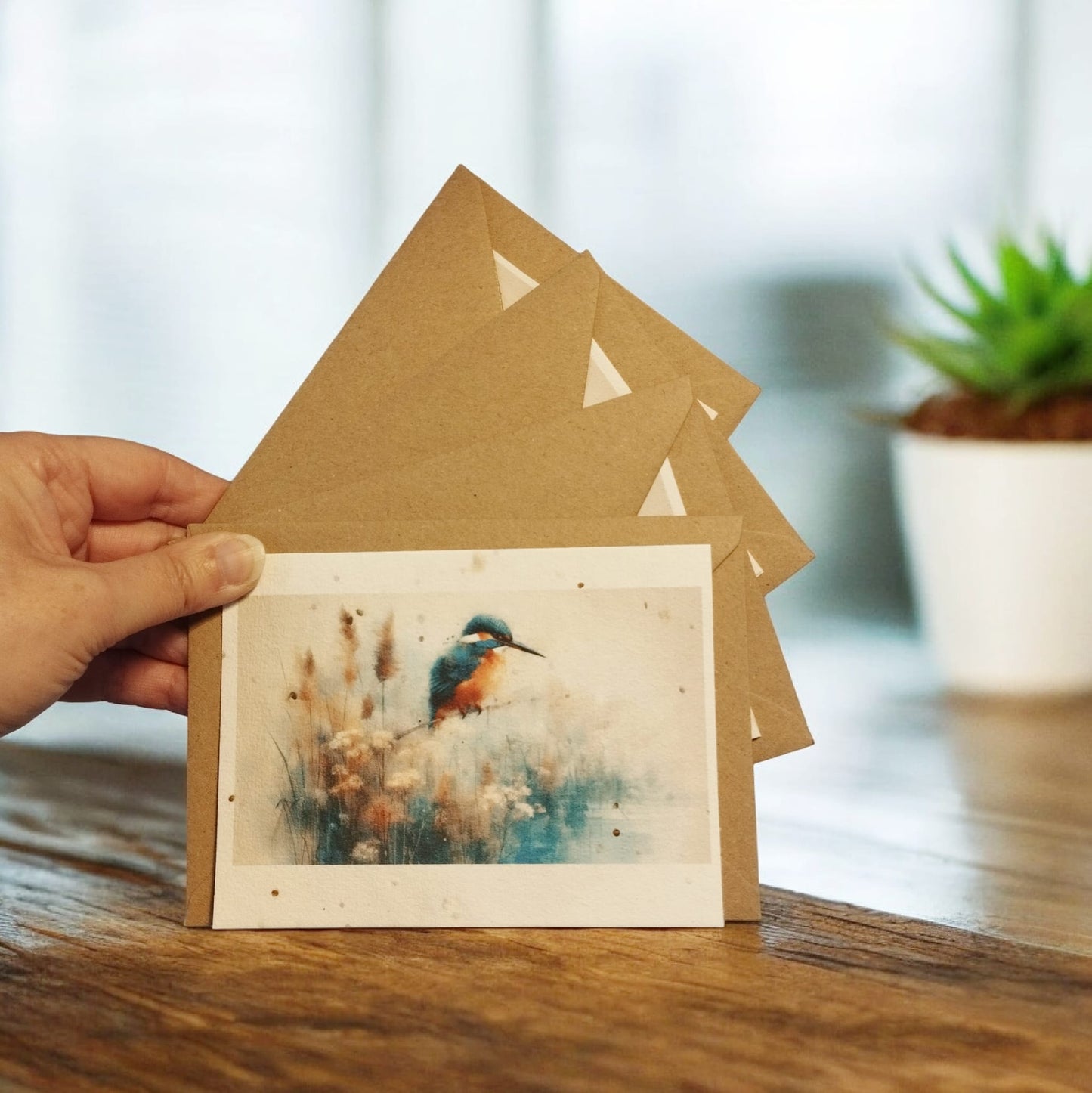 Plantable Cards Kingfisher
