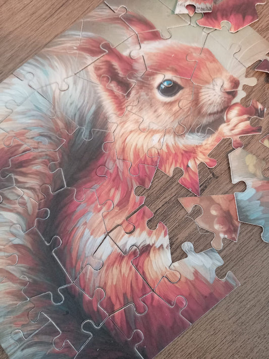 Plantable Puzzle Squirrel