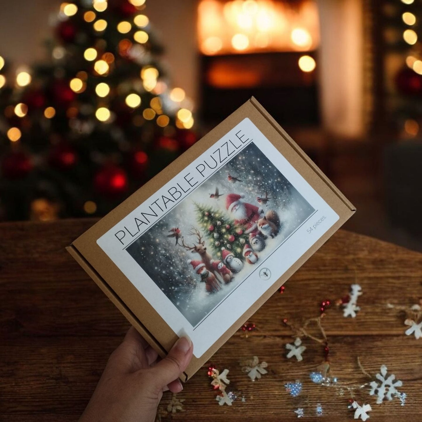Plantable Puzzle Christmas Cheer