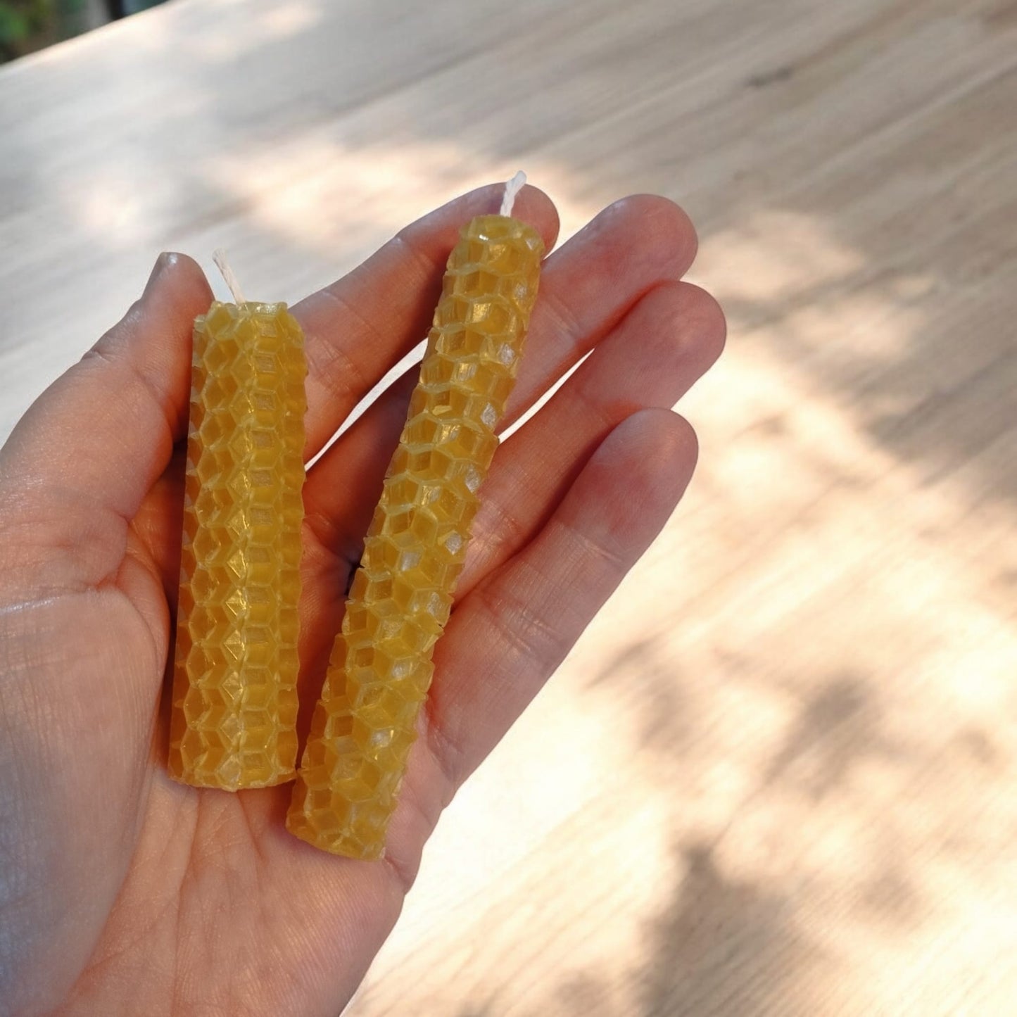 Make your own beeswax candles