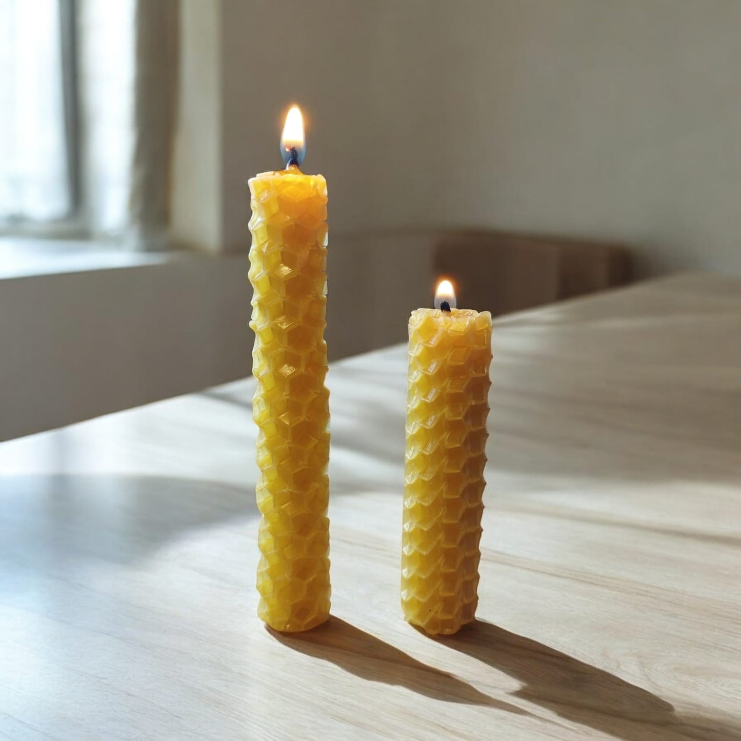 Make your own beeswax candles