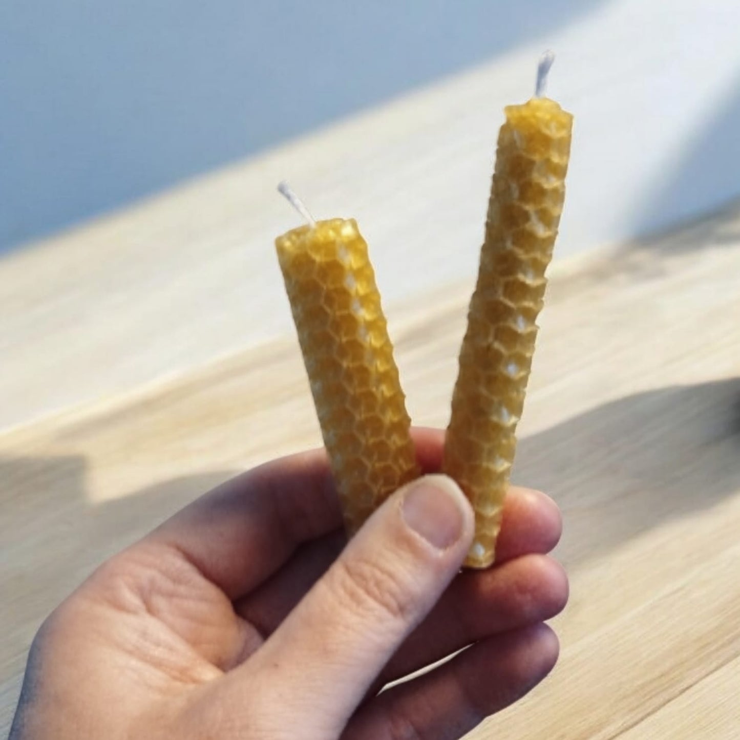 Make your own beeswax candles