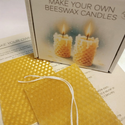 Make your own beeswax candles