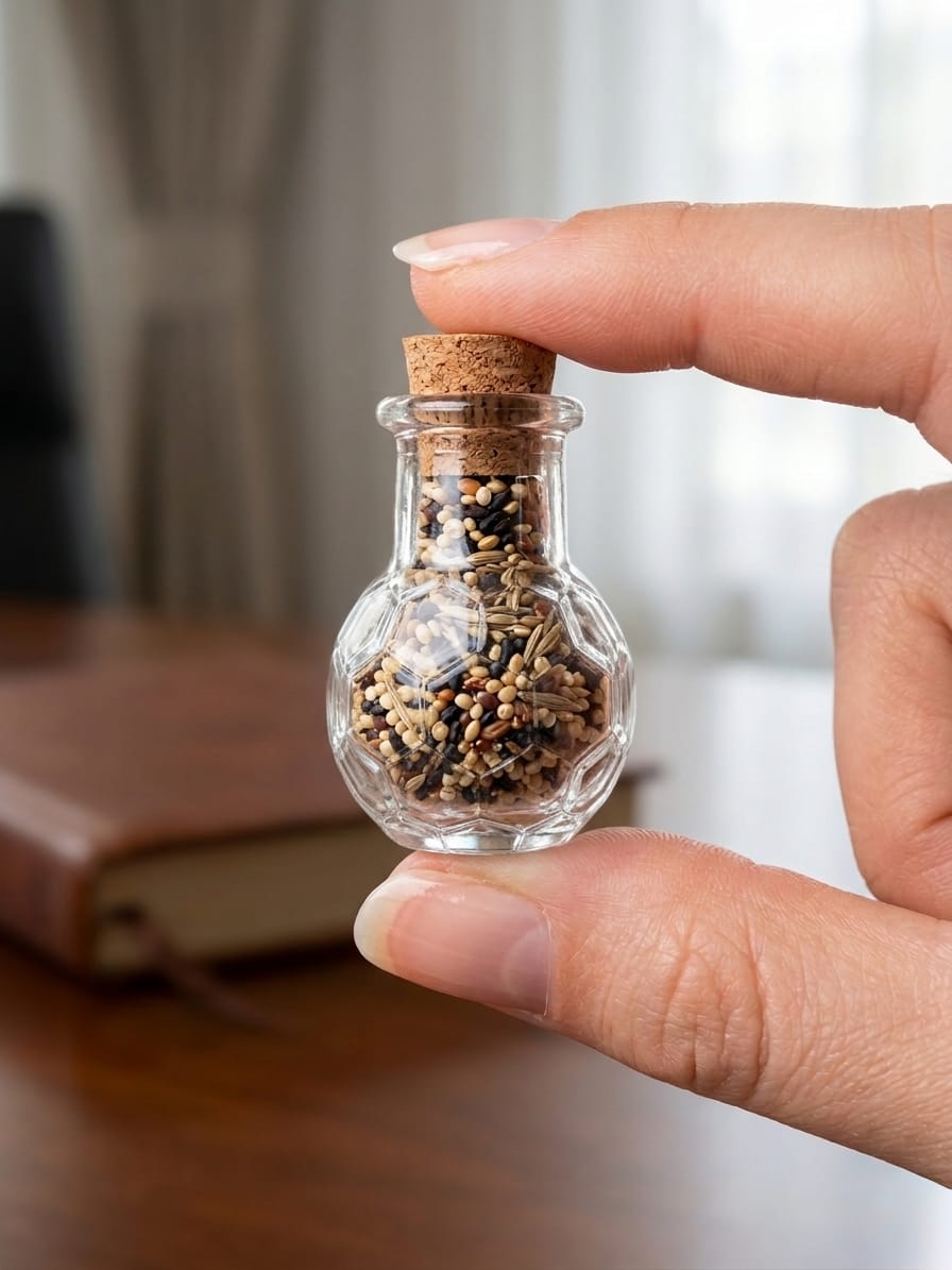 Football Shaped Teeny Weeny Seed Jars